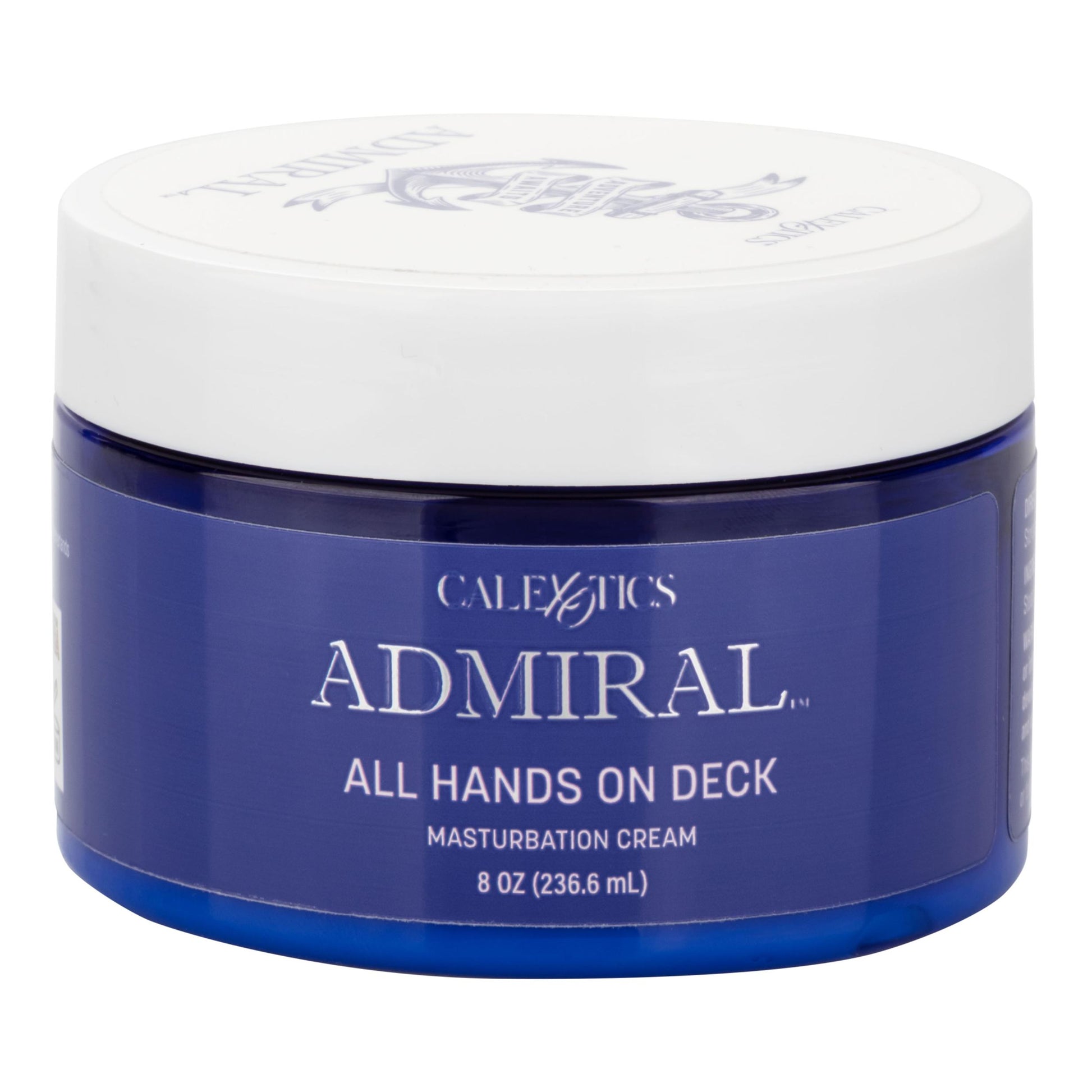 Admiral All Hands on Deck Masturbation Cream 8 Oz - Not Very Vanilla