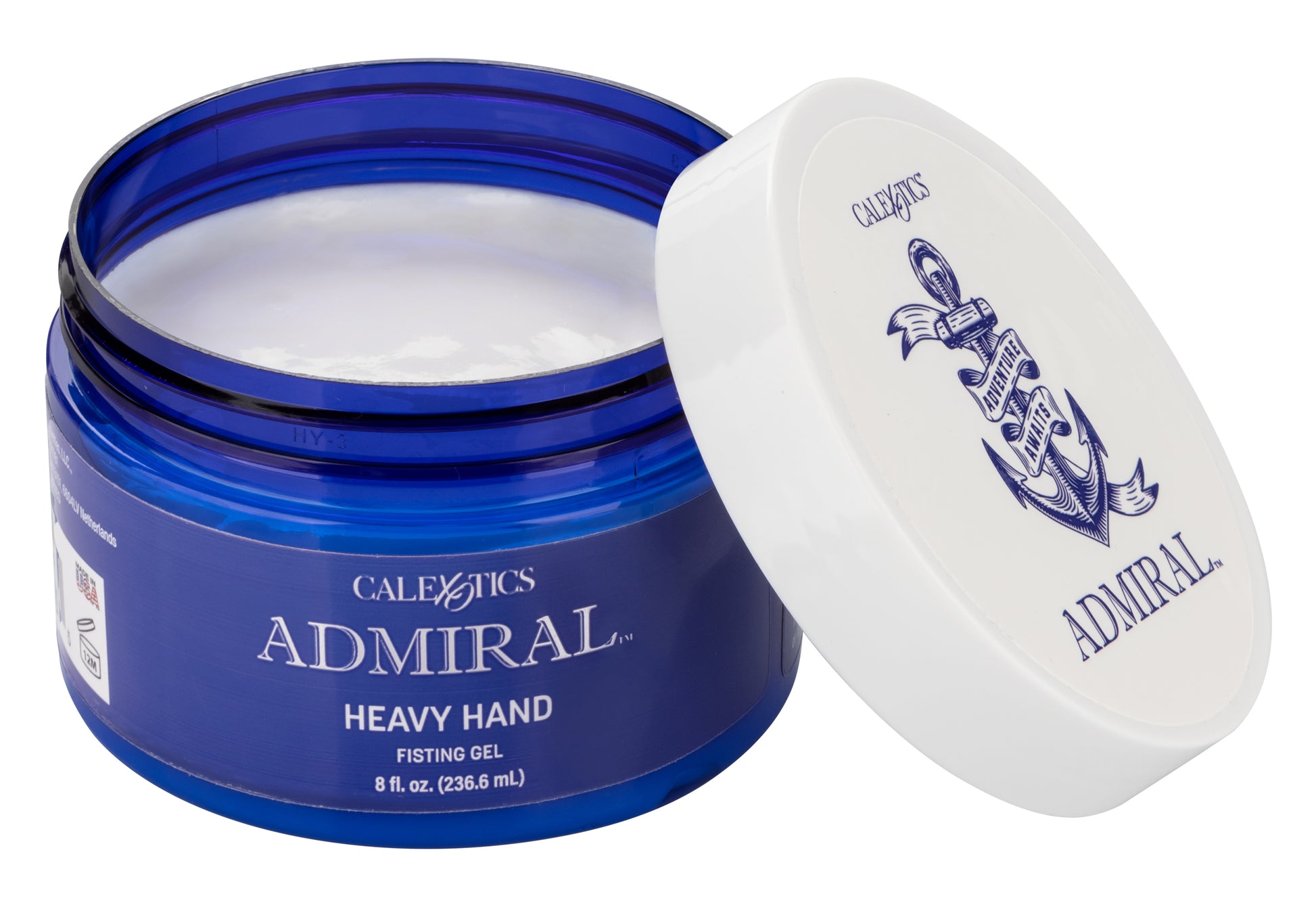 Admiral Heavy Hand Fisting Gel - 8 Fl. Oz. - Not Very Vanilla