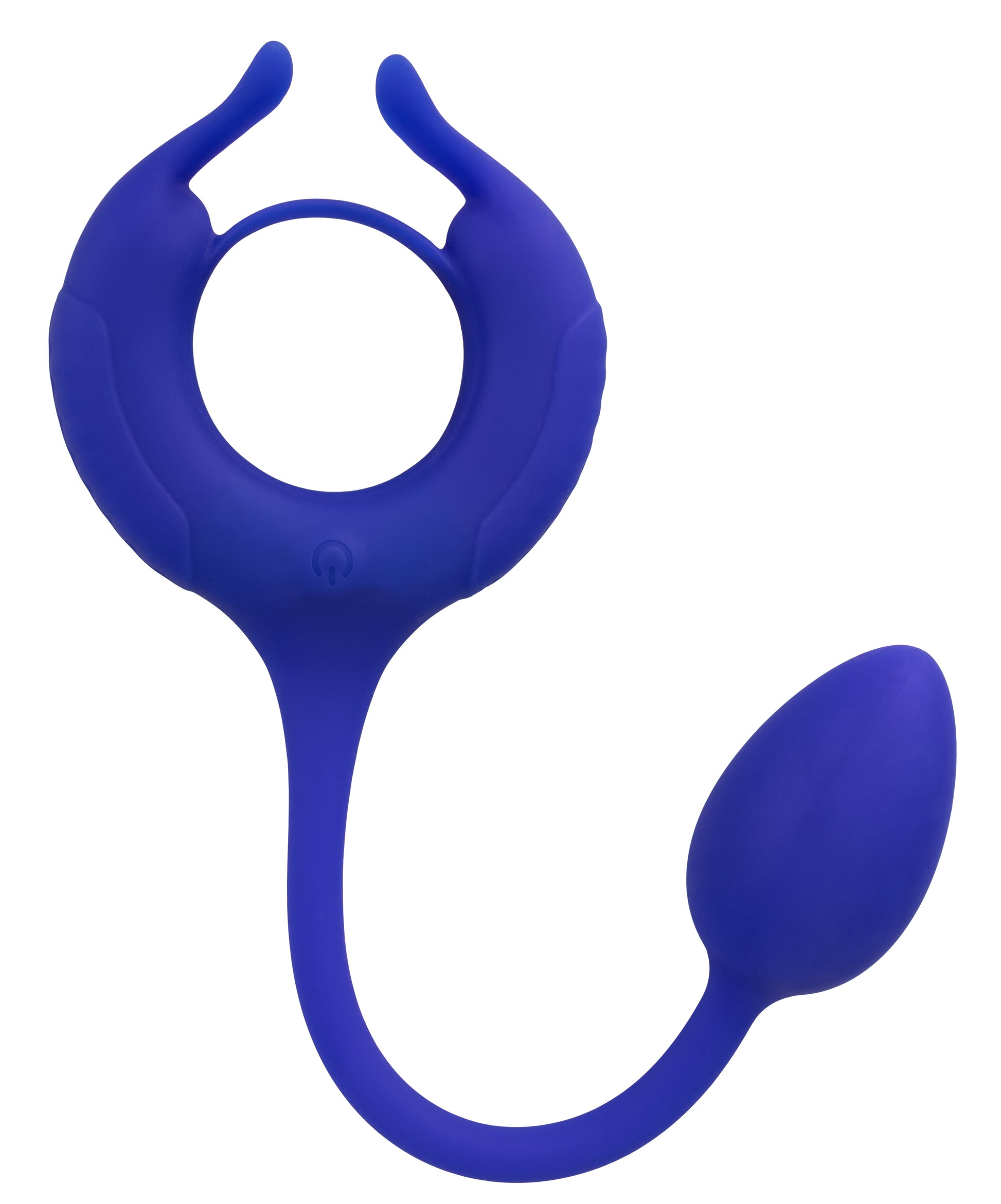 Admiral Plug and Play Weighted Cock Ring - Blue - Not Very Vanilla