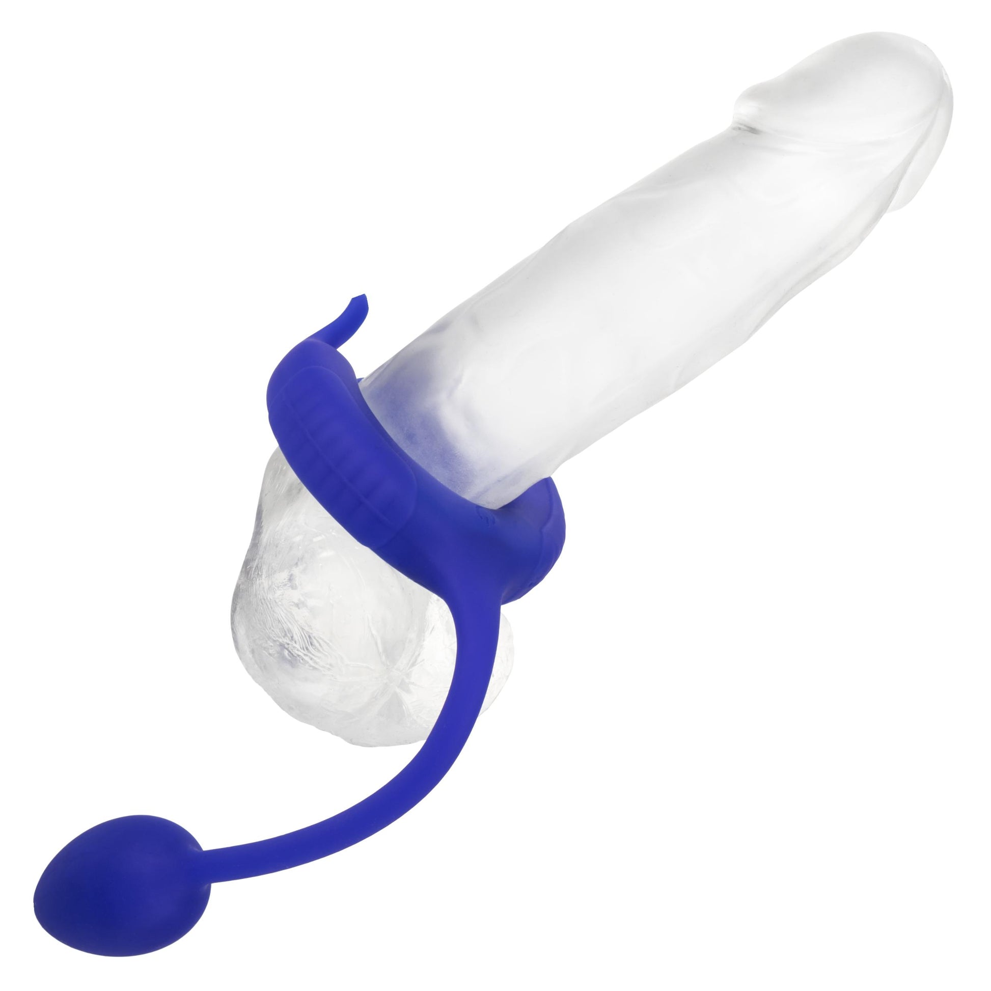 Admiral Plug and Play Weighted Cock Ring - Blue - Not Very Vanilla