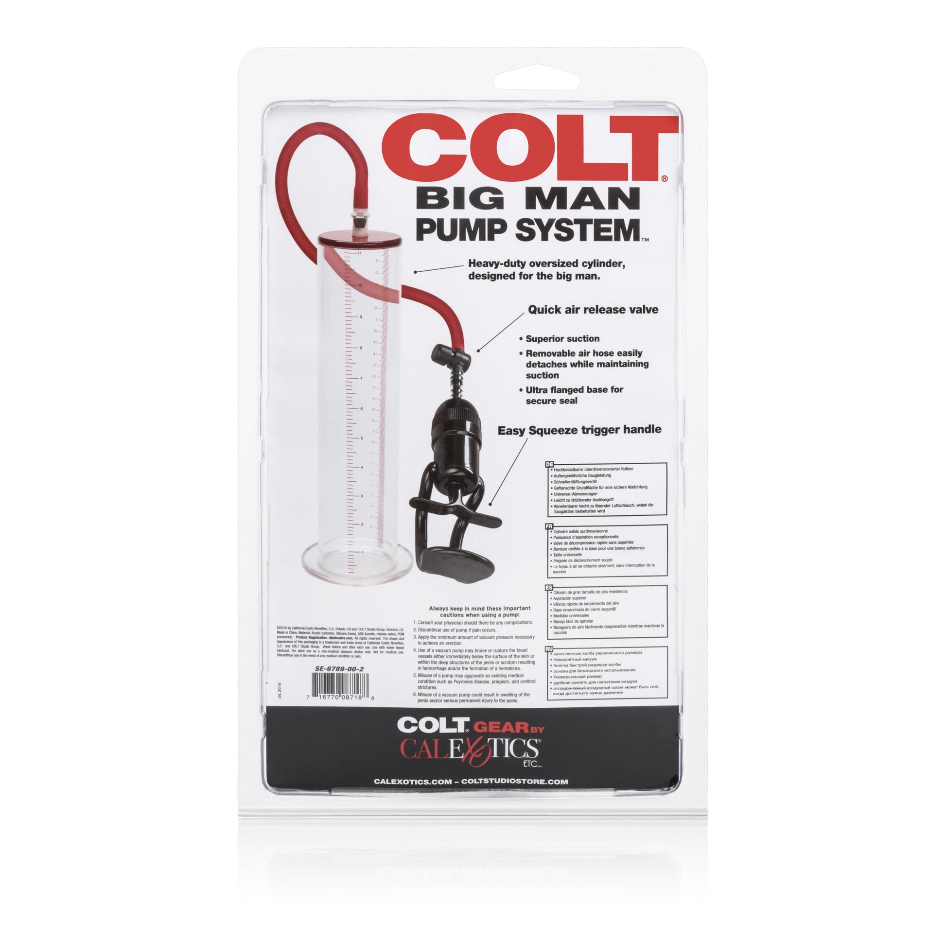 Colt Big Man Pump System - Not Very Vanilla