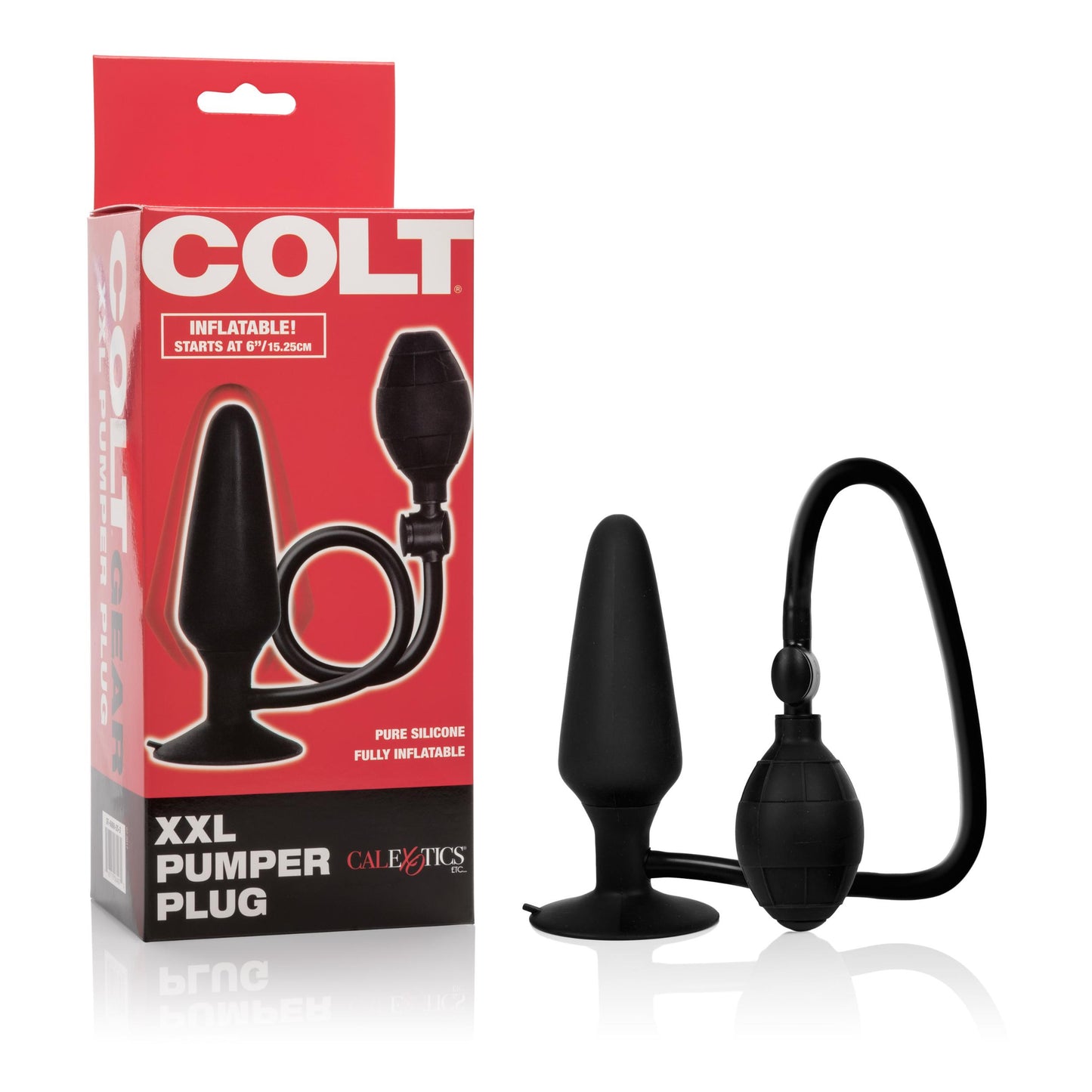 Colt XXL Pumper Plug - Black - Not Very Vanilla