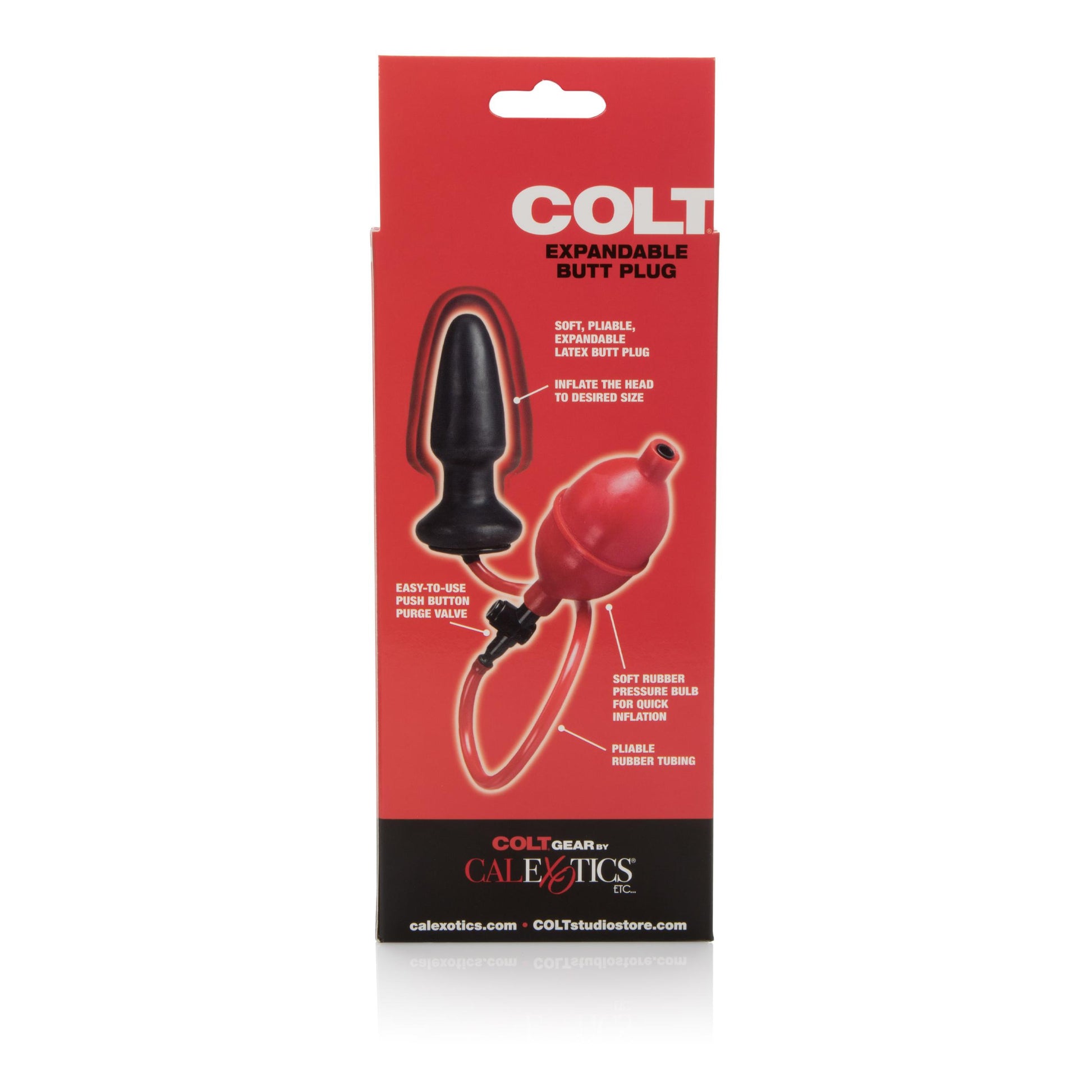 Colt Expandable Butt Plug - Not Very Vanilla