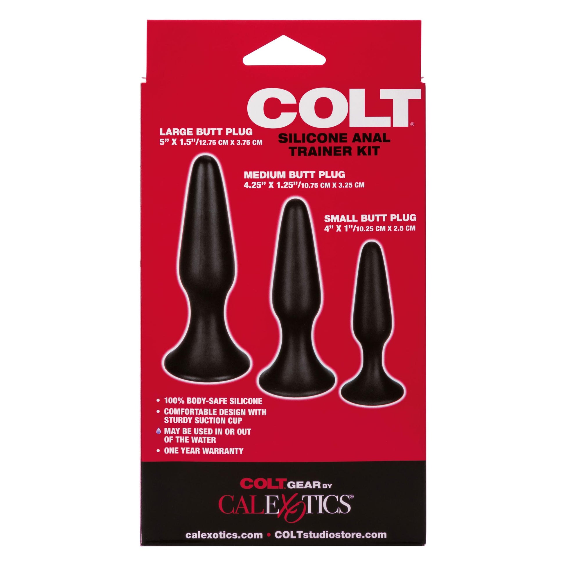 Colt Silicone Anal Trainer Kit - Not Very Vanilla