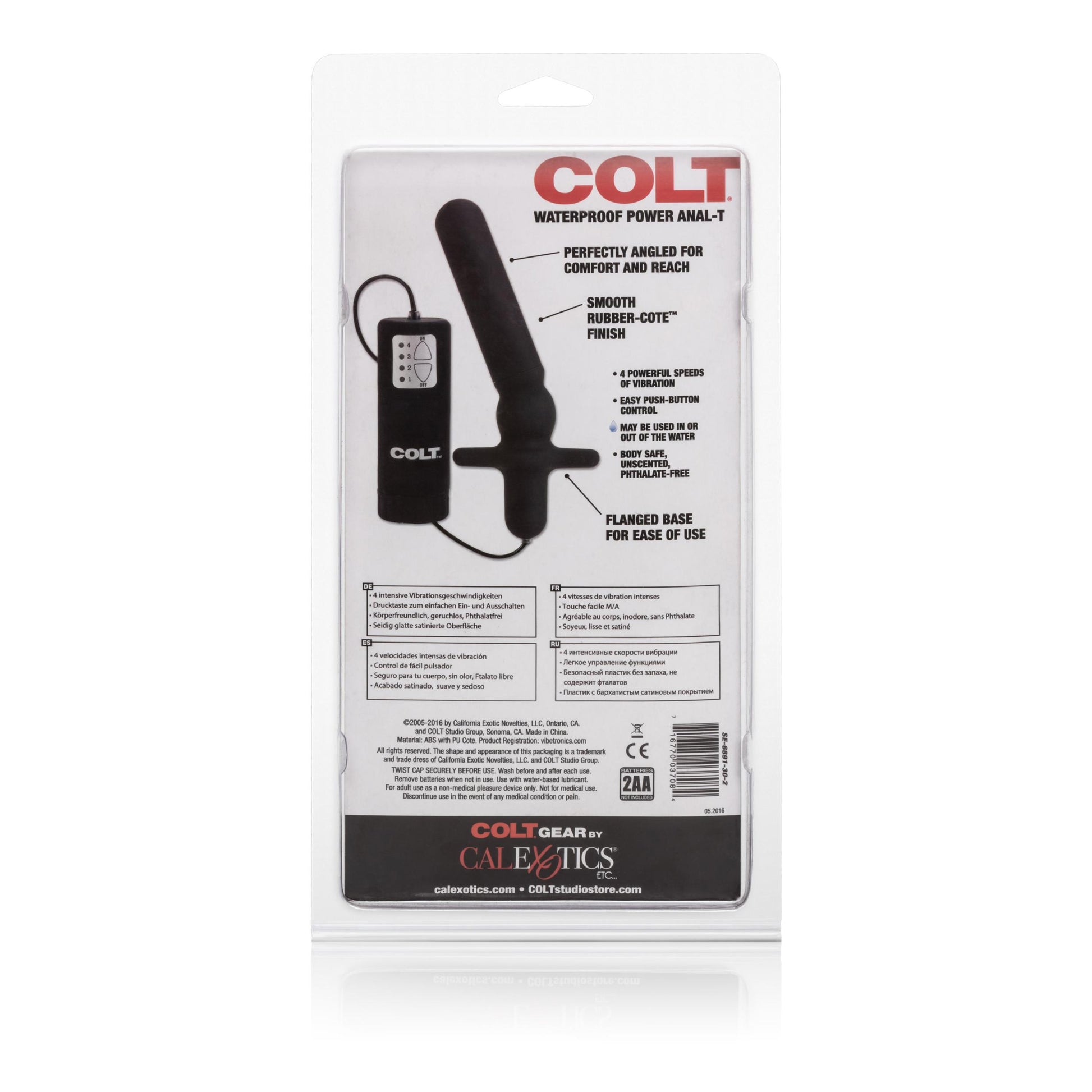 Colt Waterproof Anal T - Not Very Vanilla