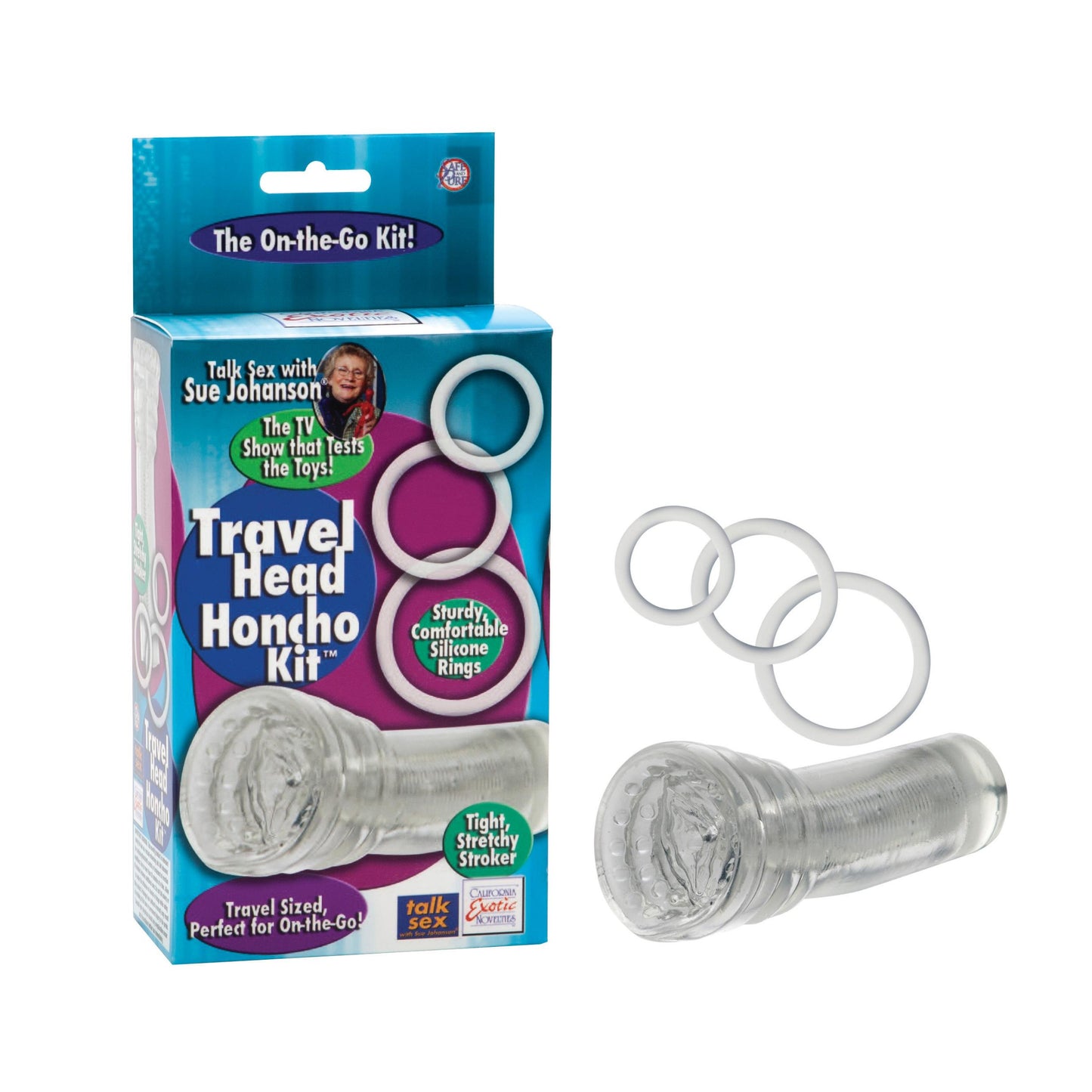 Sue Johansons Travel Head Honcho Kit - Not Very Vanilla