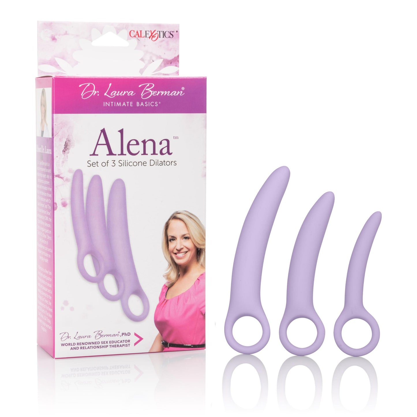 Dr. Laura Berman Alena Set of 3 Silicone Dilators - Not Very Vanilla