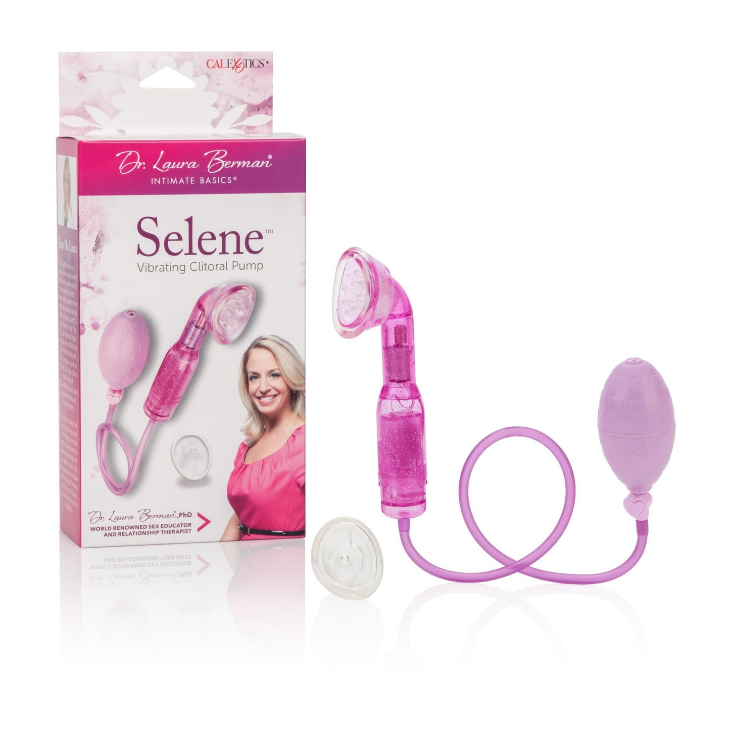 Dr. Laura Berman Selene Vibrating Clint Pump - Not Very Vanilla