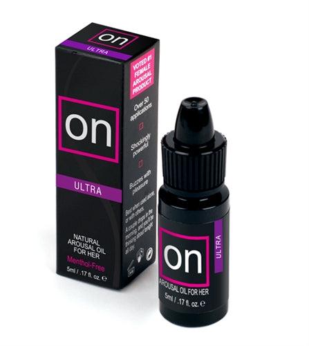 On Natural Arousal Oil - Ultra - Small Box - 0.17 Fl. Oz. - Not Very Vanilla