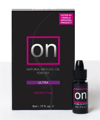 On Natural Arousal Oil - Ultra - Large Box - 0.17 Fl. Oz. - Not Very Vanilla