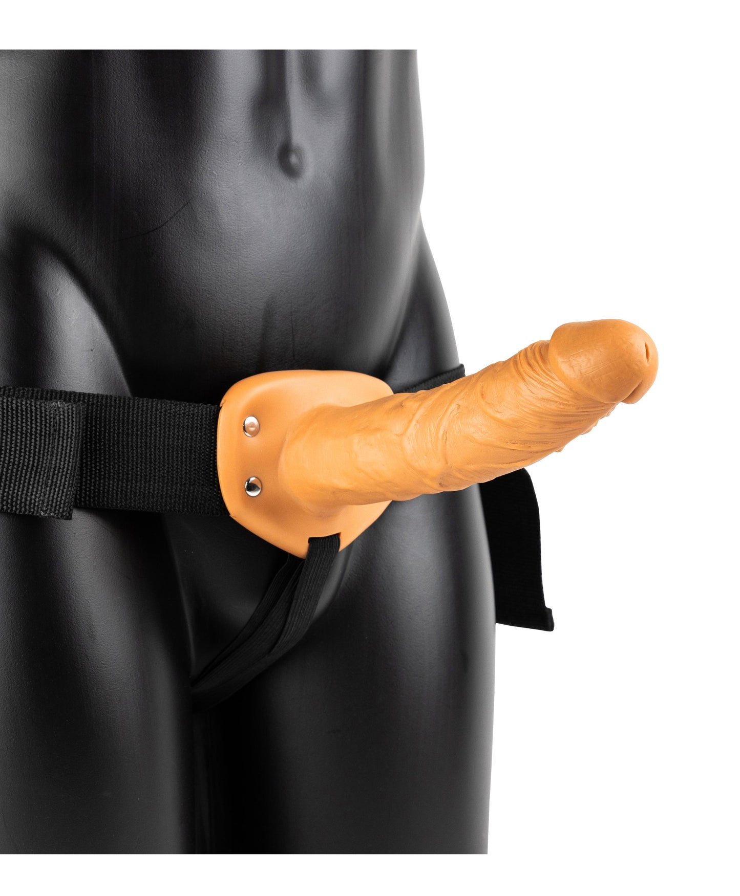 Hollow Strap-on Without Balls 8 Inch - Tan - Not Very Vanilla