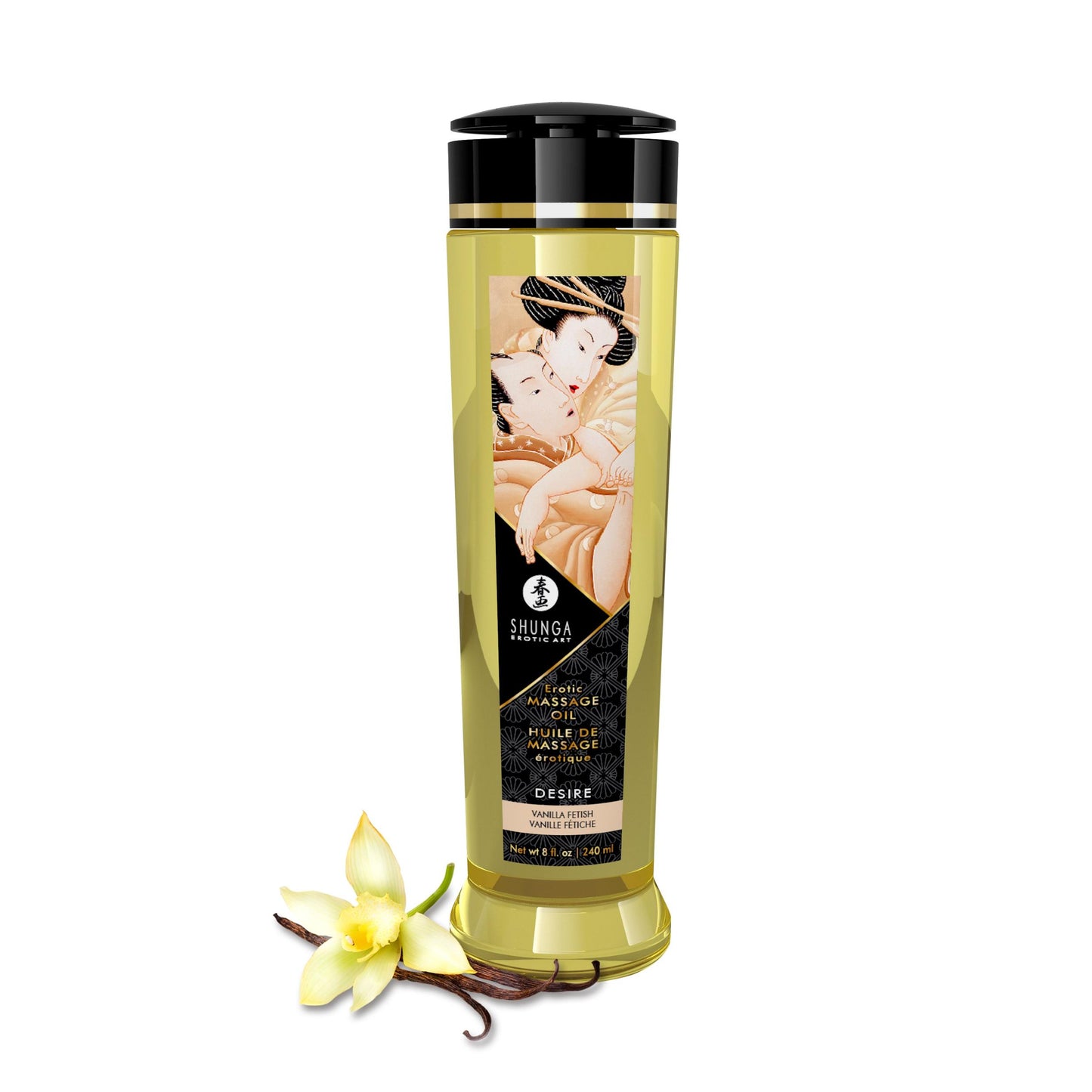 Massage Oils - Desire - 8 Fl. Oz. - Not Very Vanilla