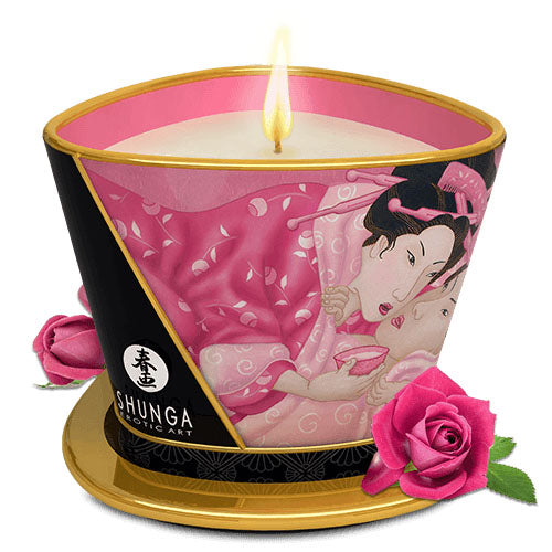 Massage Candle - Aphrodisia - Roses - 5.7 Oz. - Not Very Vanilla