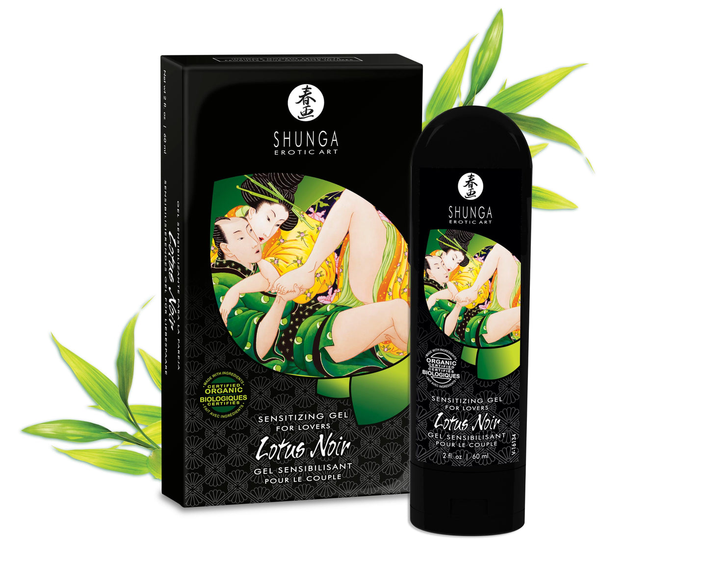 Lotus Noir - Sensitizing Gel for Lovers - 2 Fl. Oz. / 60 ml - Not Very Vanilla