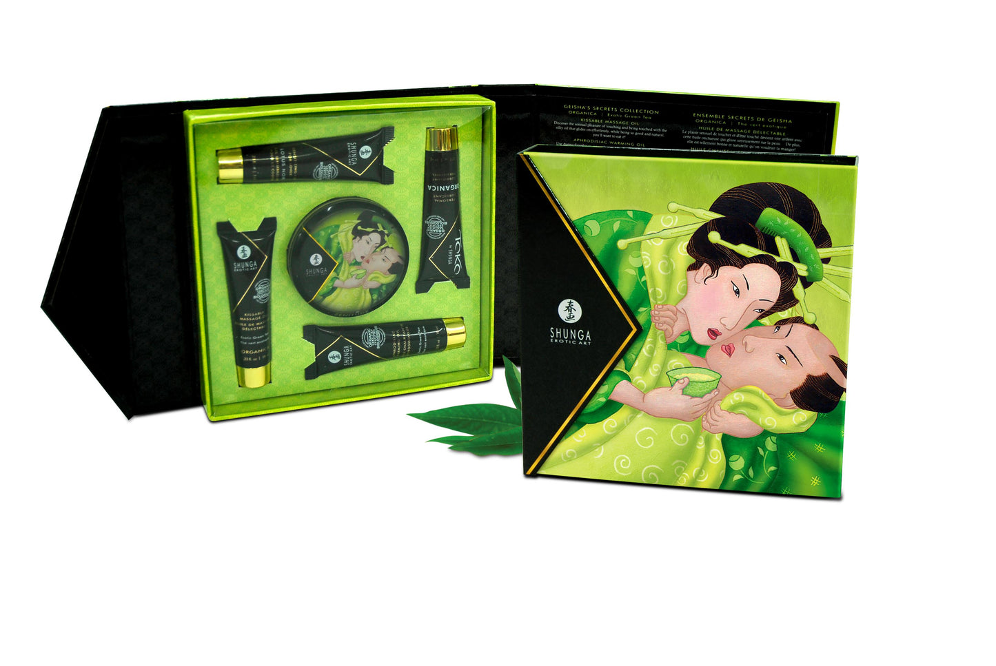 Geisha's Secrets Gift Set - Organica - Exotic Green Tea - Not Very Vanilla