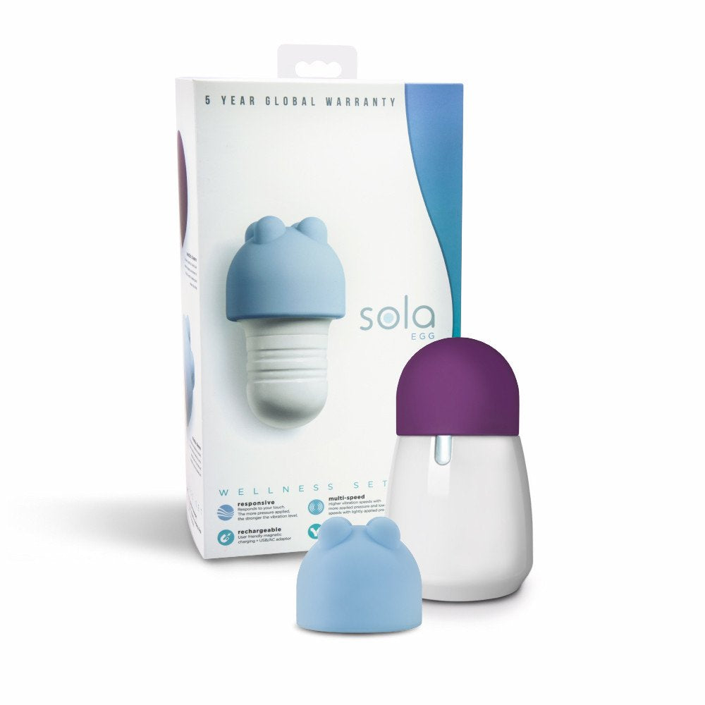 Sola Egg Massager Wellness Set - Not Very Vanilla