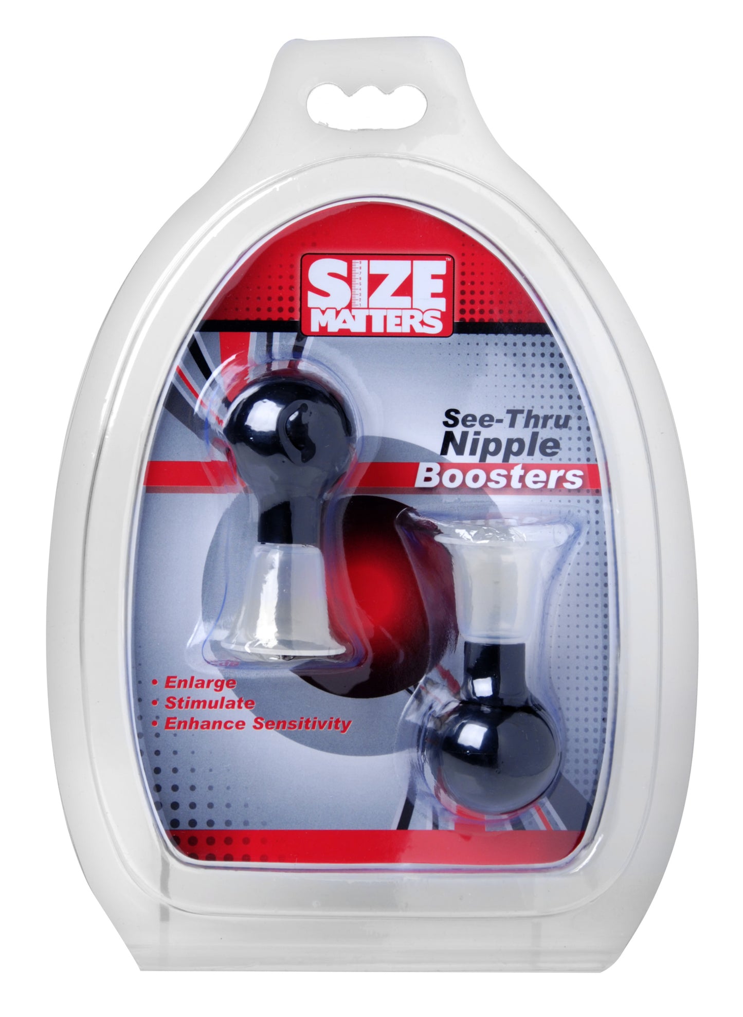 Size Matters See -Thru Nipple Boosters - Not Very Vanilla