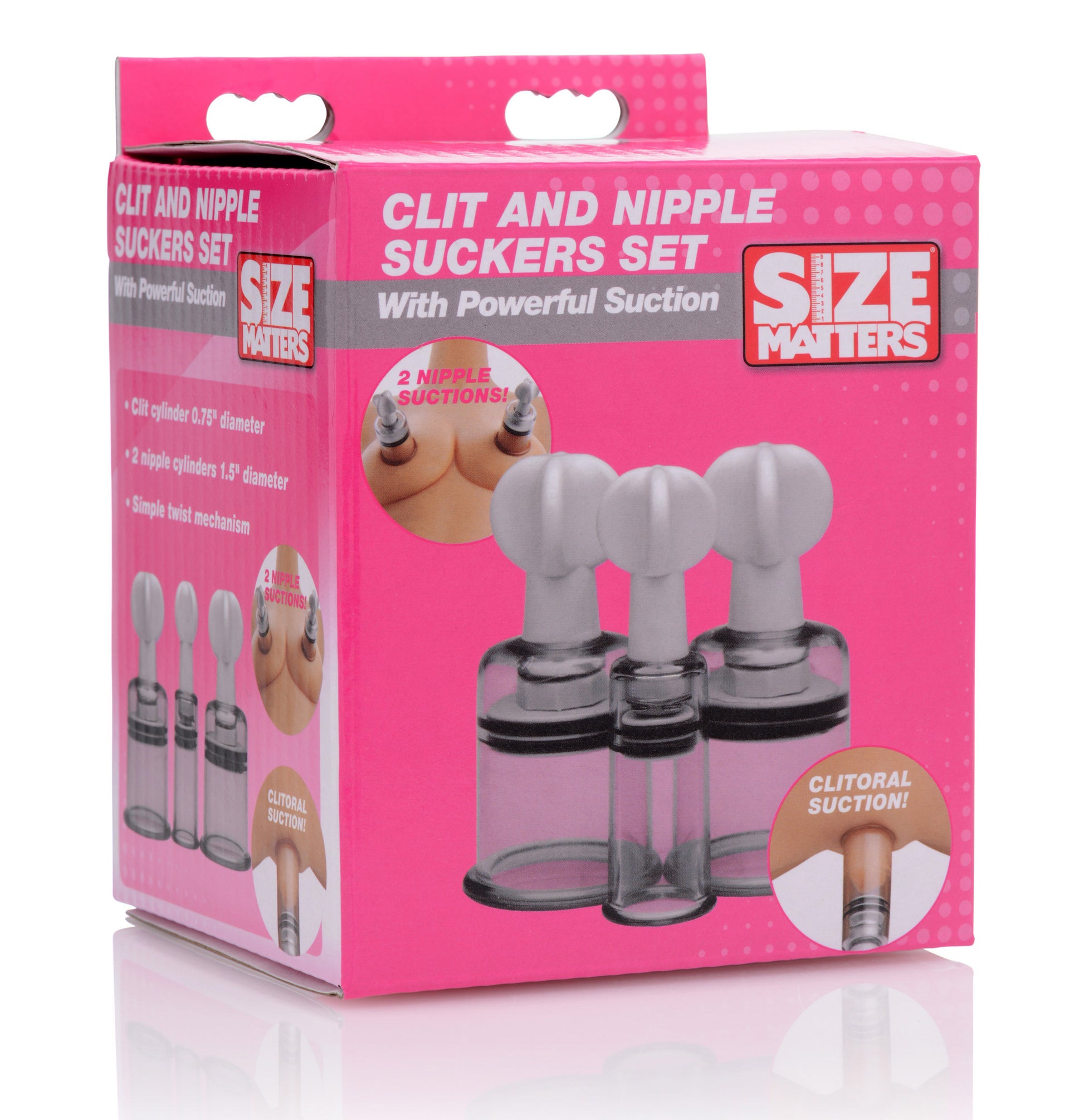 Clit and Nipple Suckers Set - Not Very Vanilla