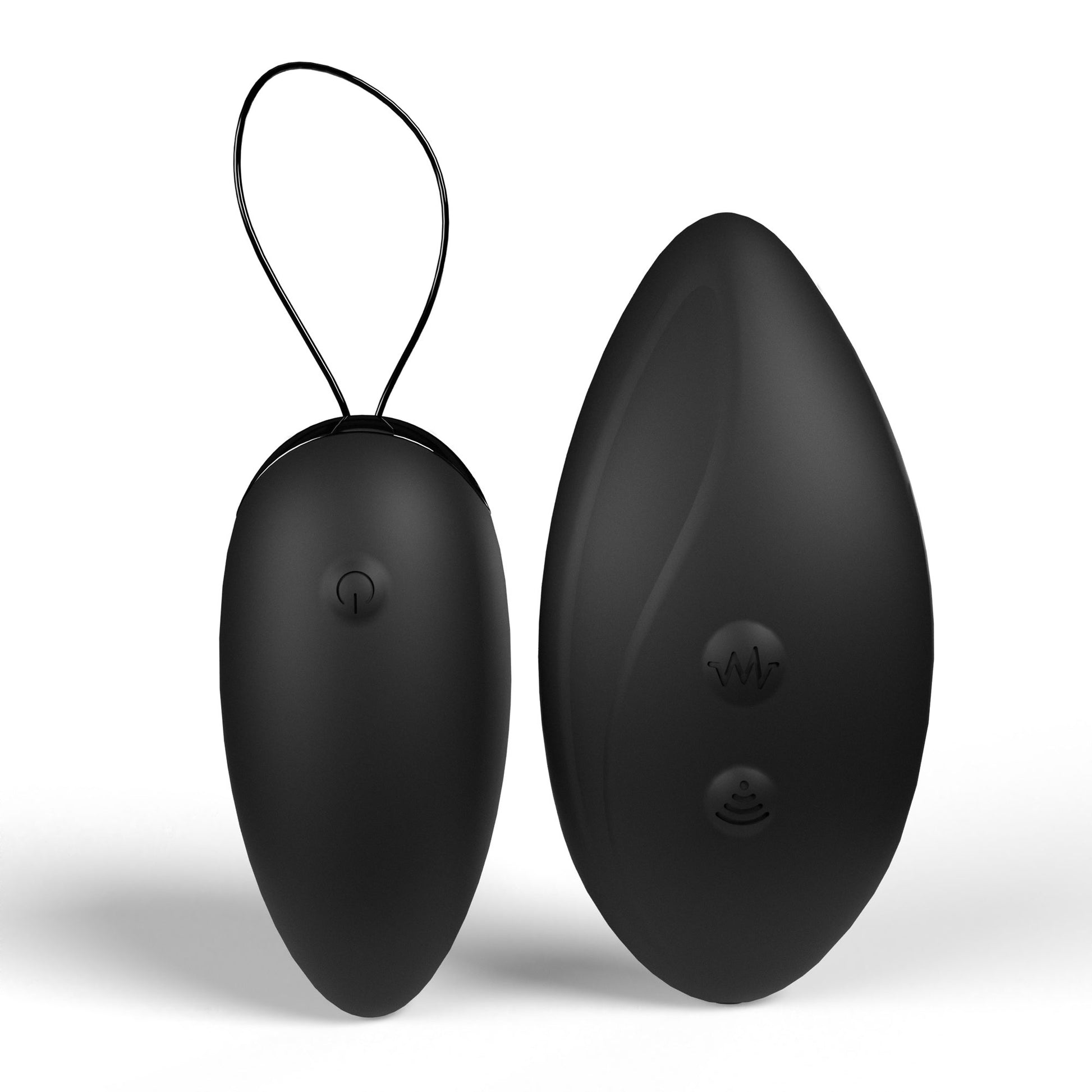 Premium Dual Vibe Remote and Egg - Black - Not Very Vanilla