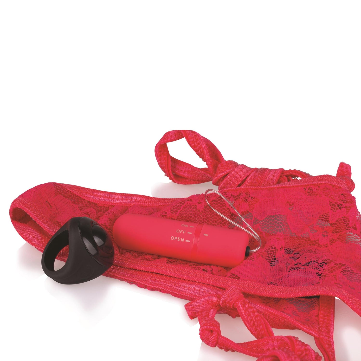 My Secret Screaming O Vibrating Panty Set - Red - Each – Not Very Vanilla