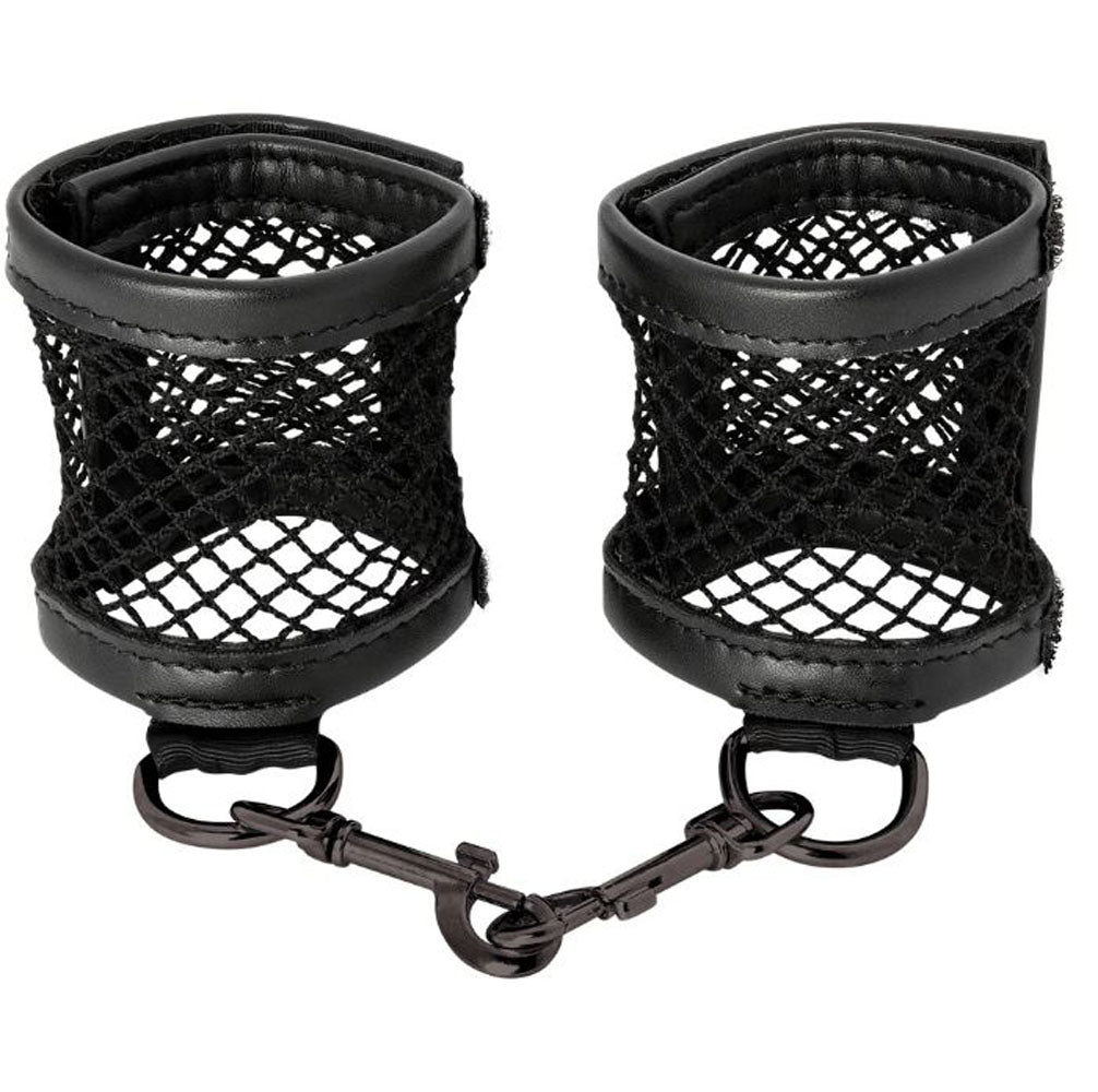 Sex and Mischief Fishnet Cuffs - Not Very Vanilla