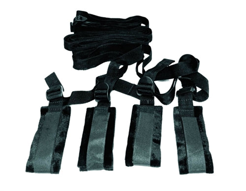 Sex and Mischief Bed Bondage Restraint Kit - Not Very Vanilla