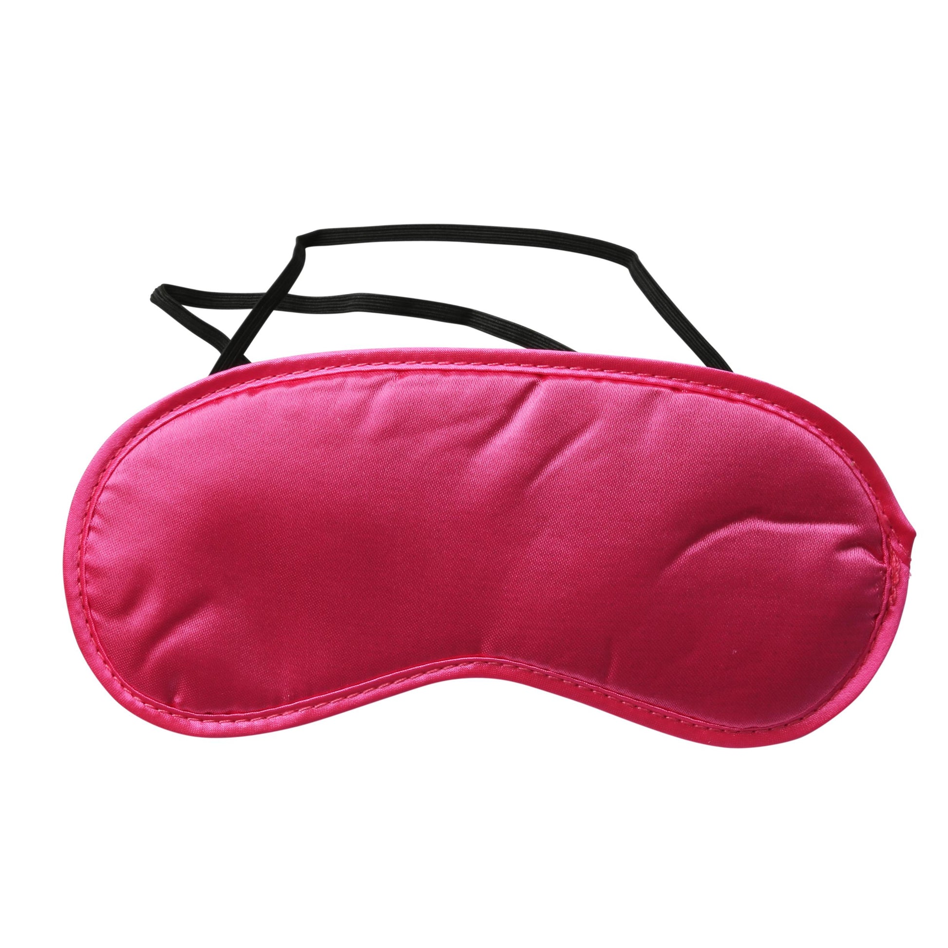 Sex and Mischief Satin Blindfold - Hot Pink - Not Very Vanilla