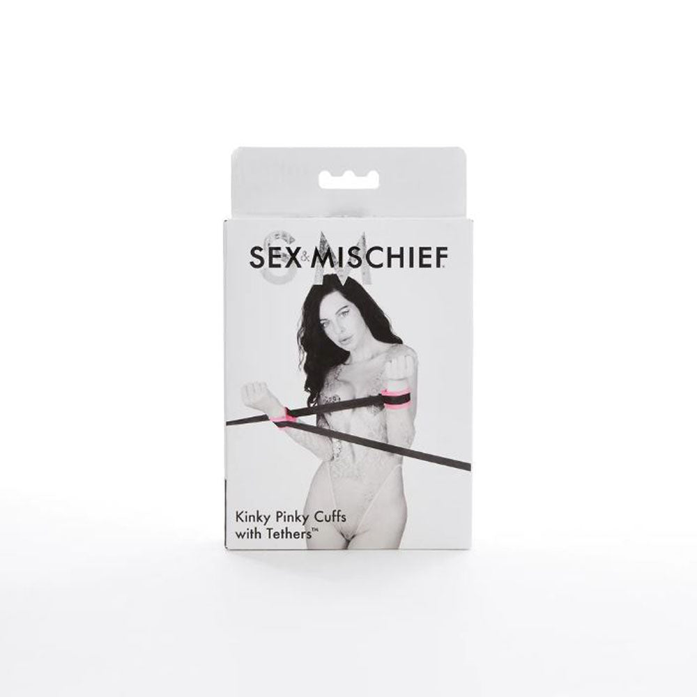 Sex and Mischief Kinky Pinky Cuffs - Not Very Vanilla