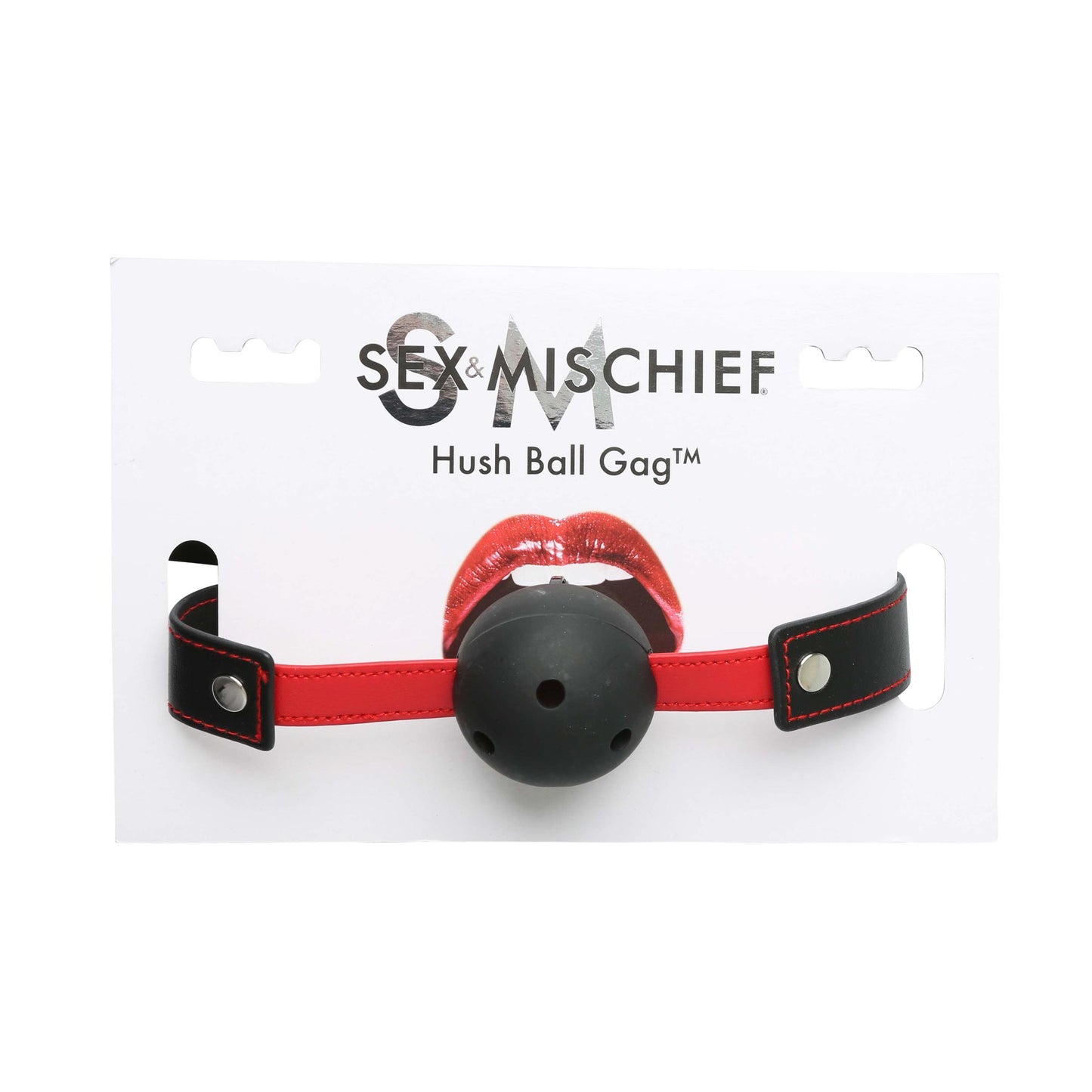 Sex and Mischief Hush Ball Gag - Not Very Vanilla