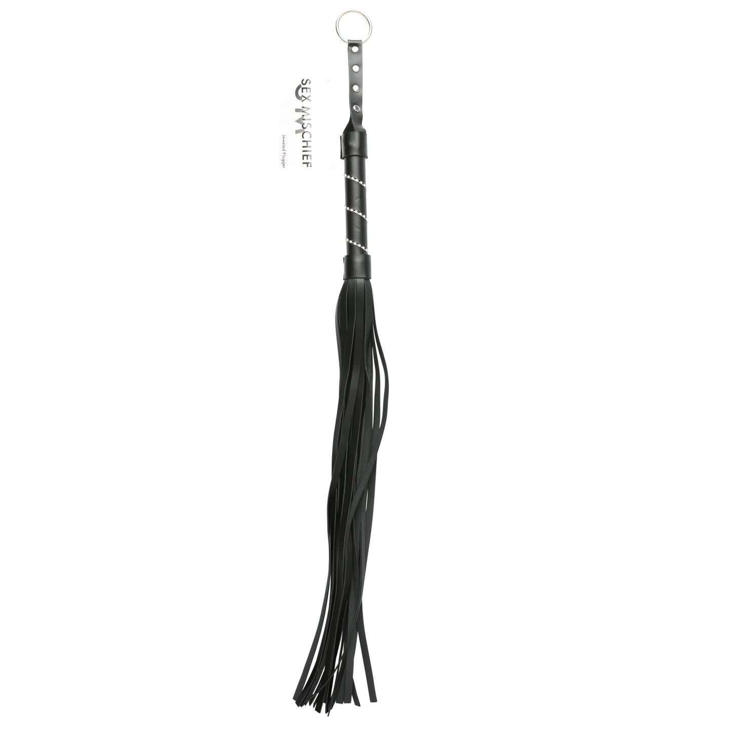 Sex and Mischief Jeweled Flogger - Not Very Vanilla