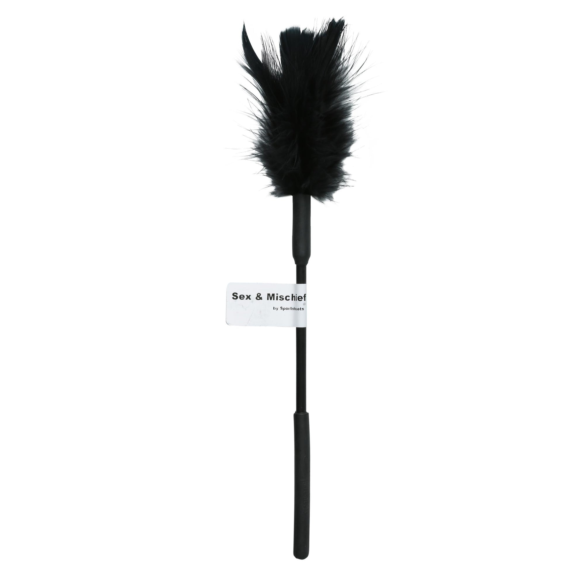 Sex and Mischief Feather Tickler - Black - Not Very Vanilla