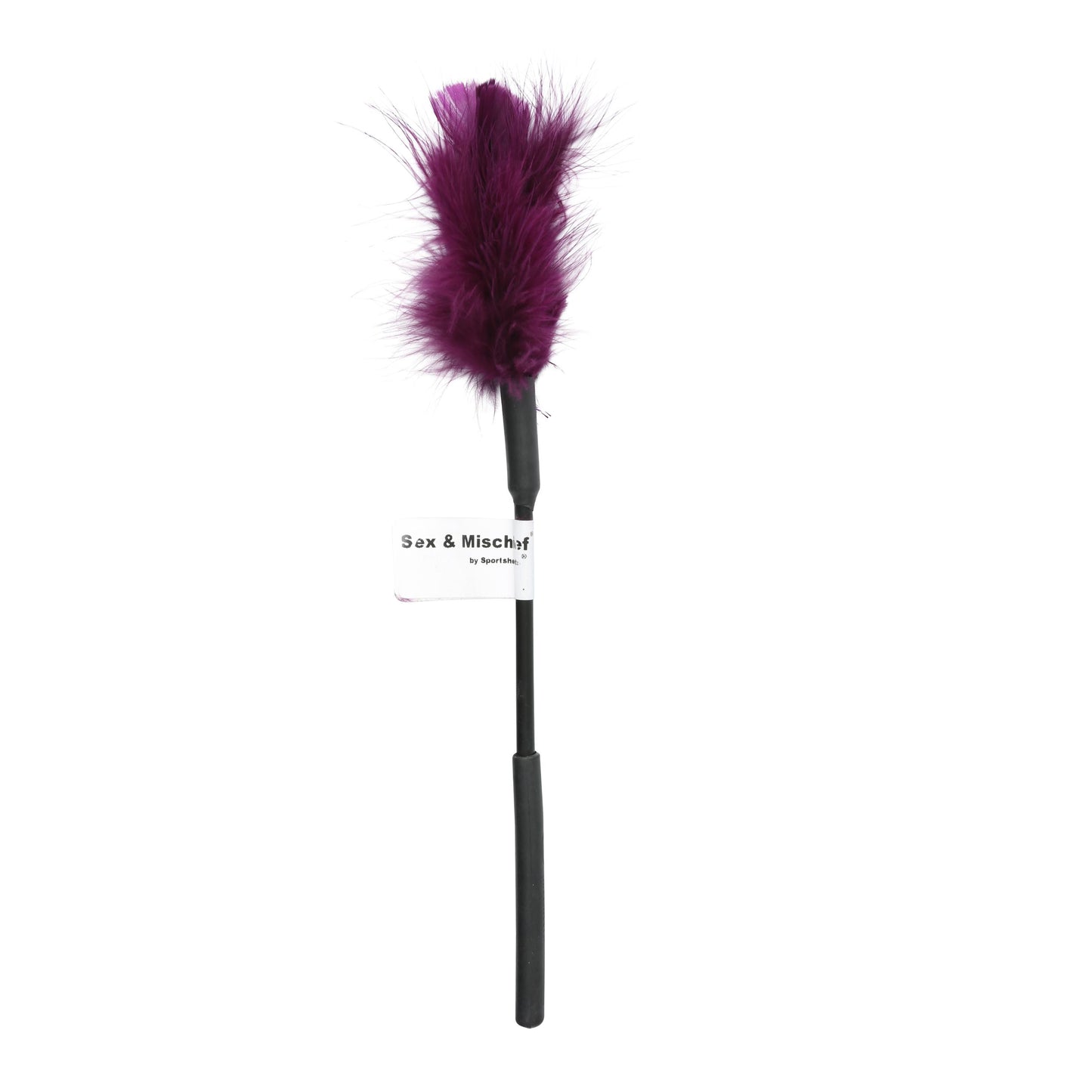 Sex and Mischief Feather Tickler - Purple - Not Very Vanilla