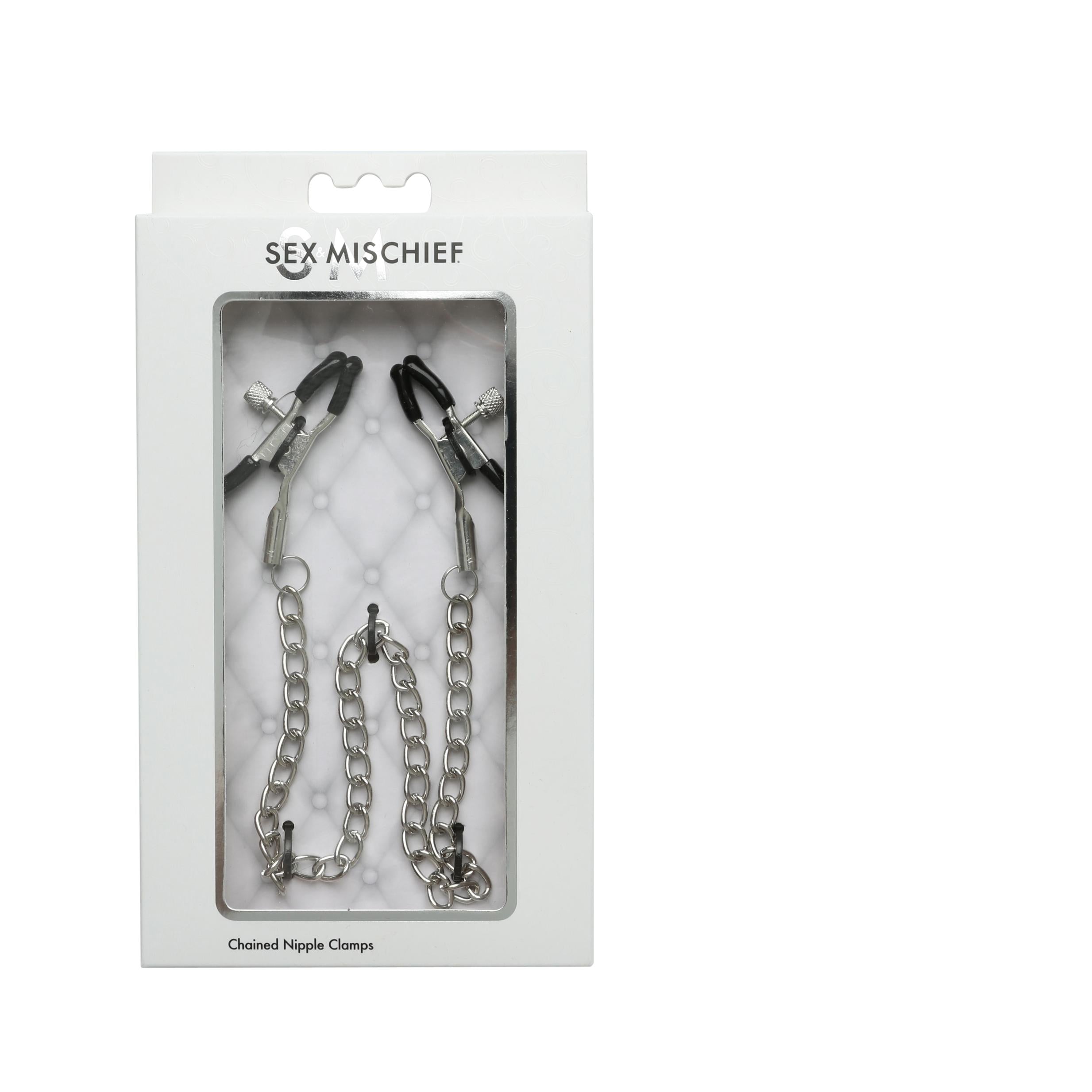 Sex and Mischief Chained Nipple Clamps – Not Very Vanilla