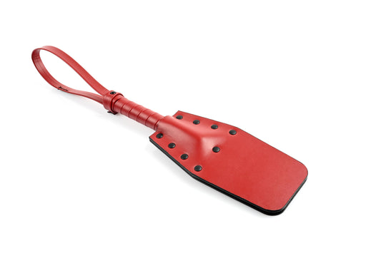 Saffron Studded Spanker - Not Very Vanilla