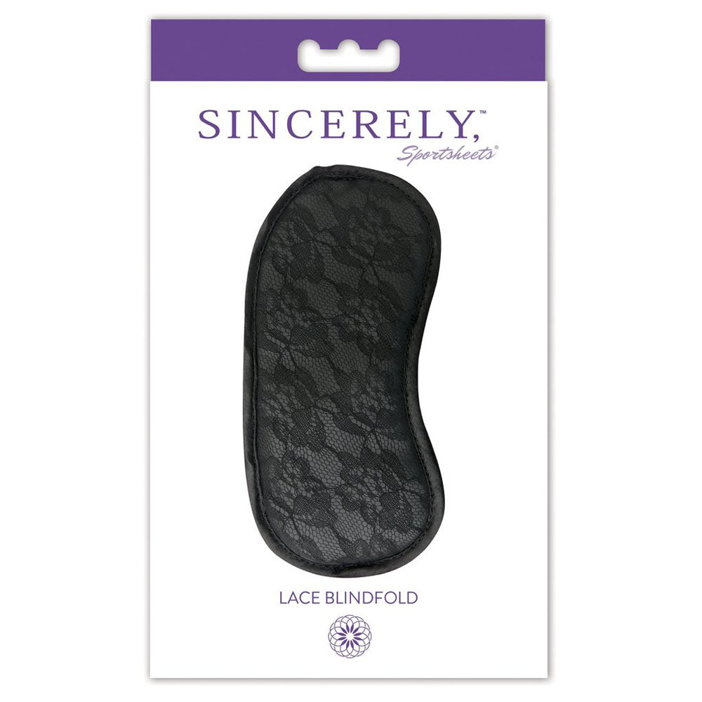 Sincerely Lace Blindfold - Not Very Vanilla