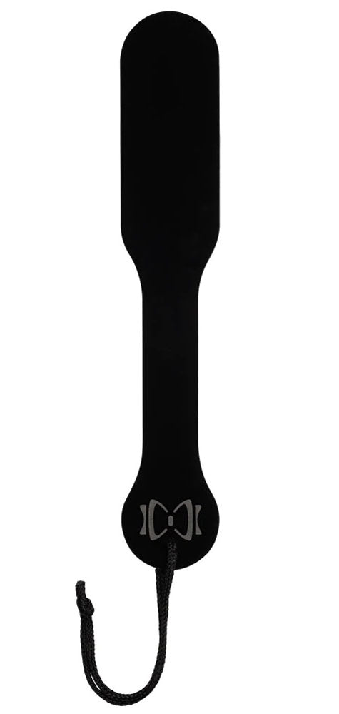 Bow Tie Acrylic Paddle - Black - Not Very Vanilla