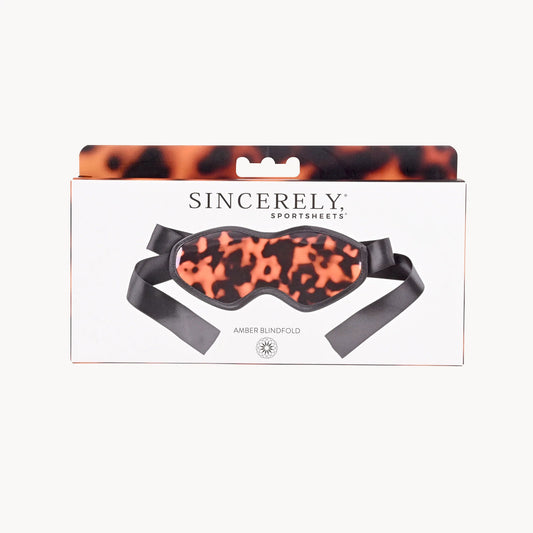 Sincerely Amber Blindfold - Not Very Vanilla