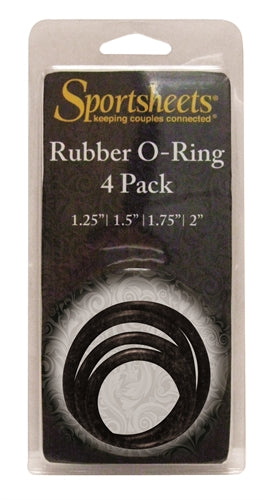 Rubber O Ring 4 Pack - Not Very Vanilla