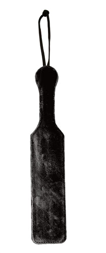 Fur Lined Paddle - Black - Not Very Vanilla