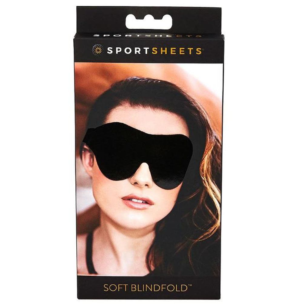 Soft Blindfold - Black - Not Very Vanilla