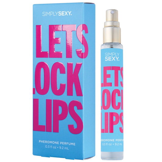 Simply Sexy Pheromone Perfume - Lets Lock Lips 0.3 Oz - Not Very Vanilla