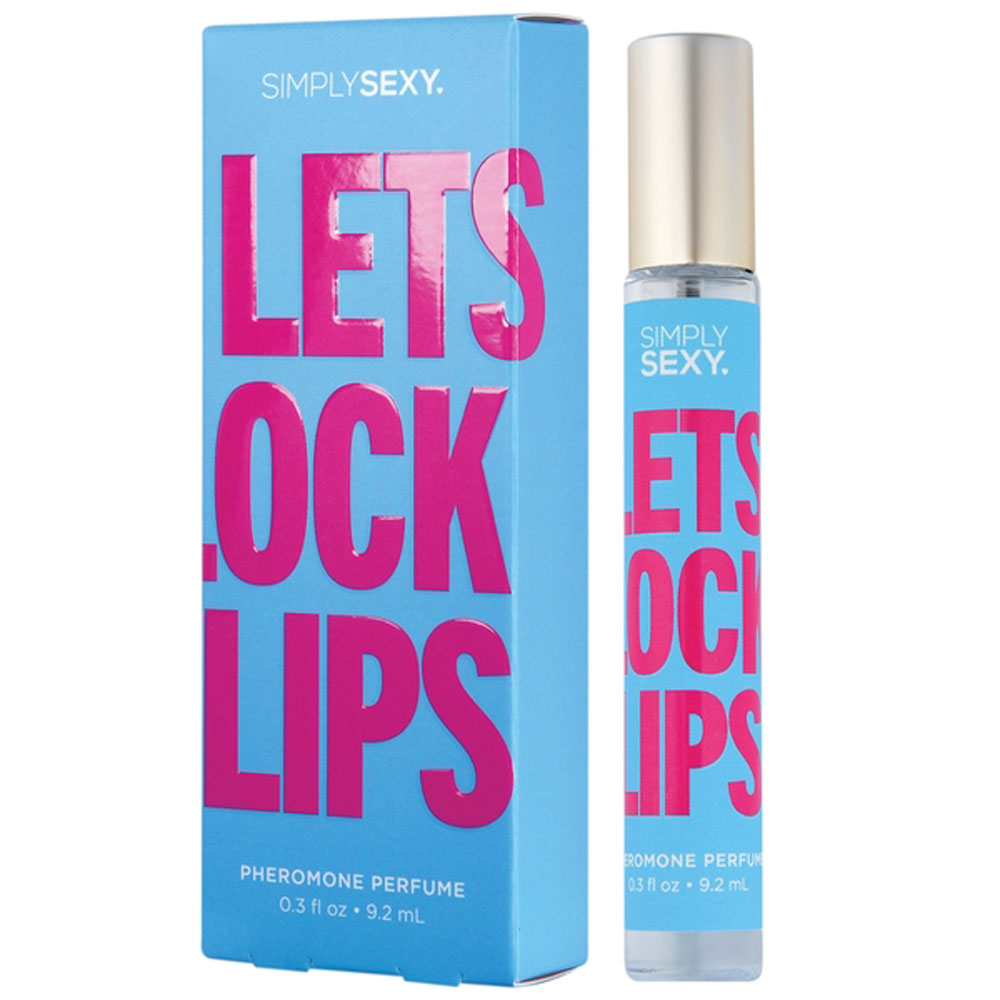 Simply Sexy Pheromone Perfume - Lets Lock Lips 0.3 Oz - Not Very Vanilla