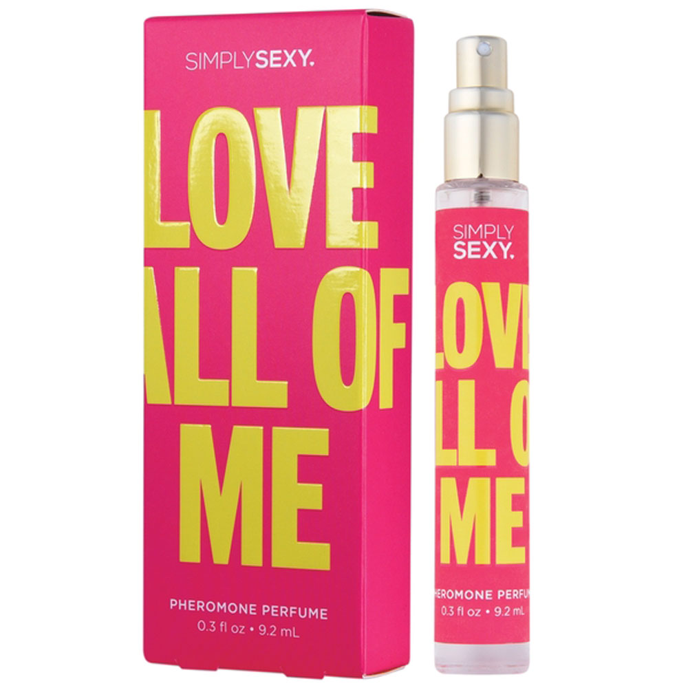 Simply Sexy Pheromone Perfume - Love All of Me 0.3 Oz - Not Very Vanilla