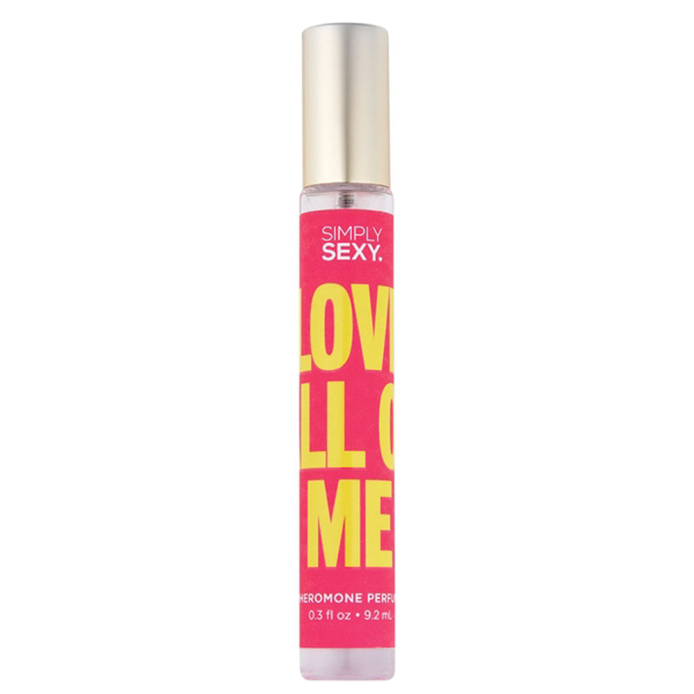 Simply Sexy Pheromone Perfume - Love All of Me 0.3 Oz - Not Very Vanilla