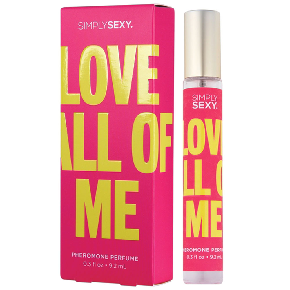 Simply Sexy Pheromone Perfume - Love All of Me 0.3 Oz - Not Very Vanilla