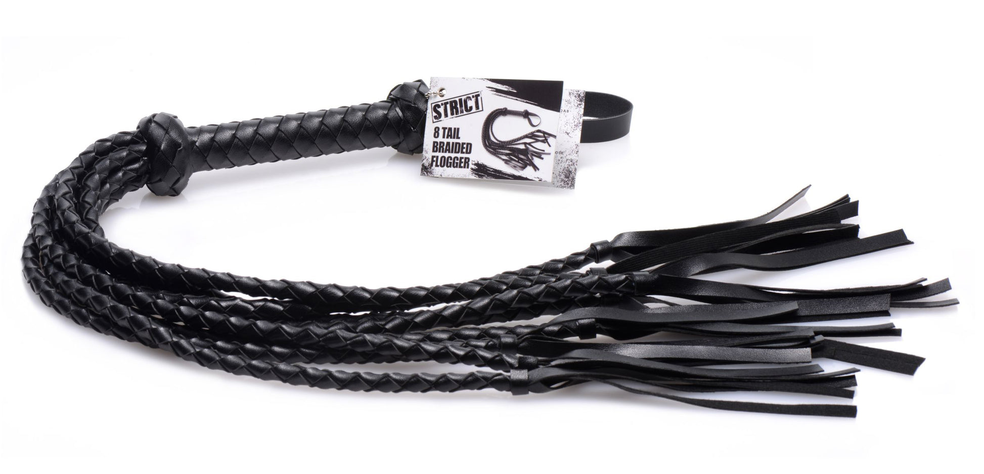 8 Tail Braided Flogger - Not Very Vanilla