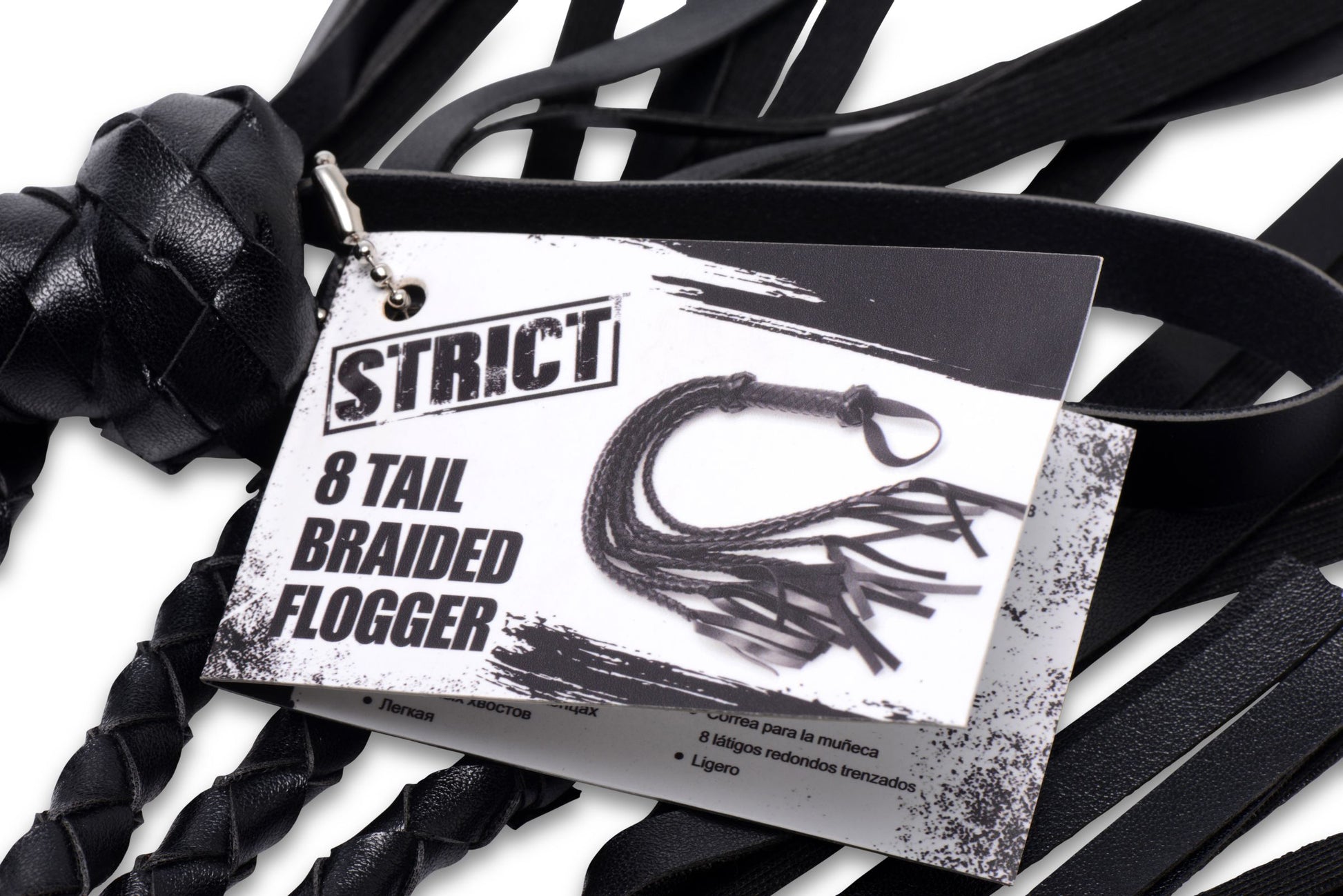 8 Tail Braided Flogger - Not Very Vanilla