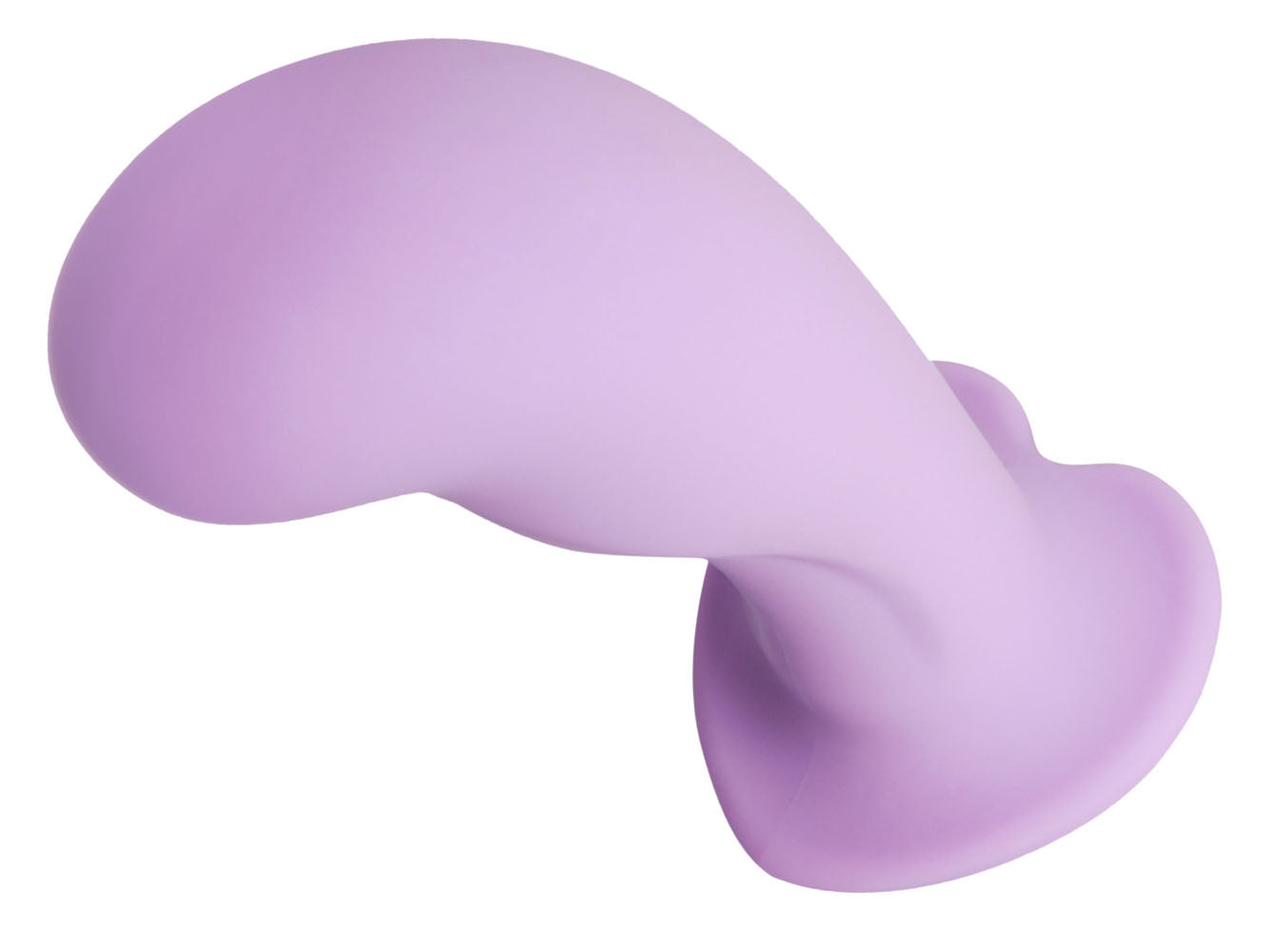 Royal Heart on Silicone Harness Dildo - Purple - Not Very Vanilla