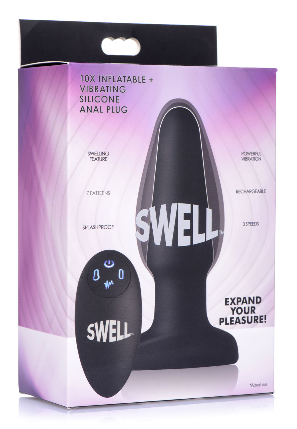 World's 1st Remote Control Inflatable 10x Anal Plug - Not Very Vanilla