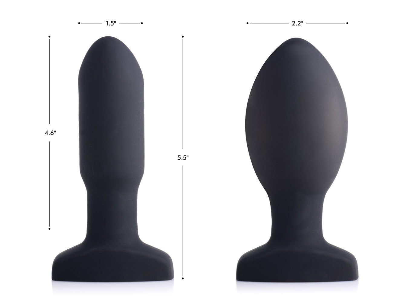 World's 1st Remote Control Inflatable 10x Missile Anal Plug - Not Very Vanilla